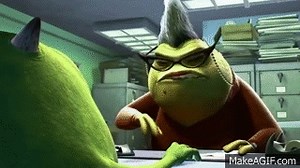 Monsters Inc - All Roz Scenes! on Make a GIF