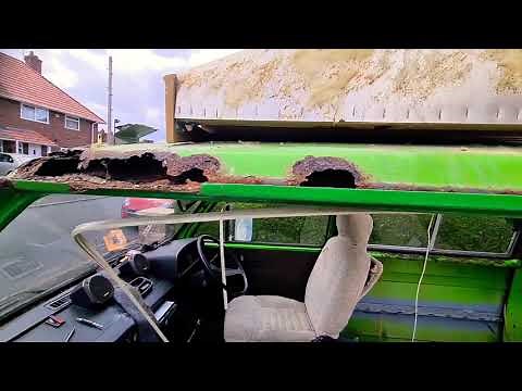 VW T25, T3, Roof Gutter Repair 4K