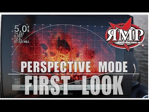 FIRST LOOK: GARMIN LiveScope Perspective Mode First Impressions (FACTORY SETTINGS).