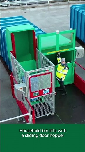 Council Amenity Site Equipment Supply | Static Compactors for Recycling Centres | Gradeall