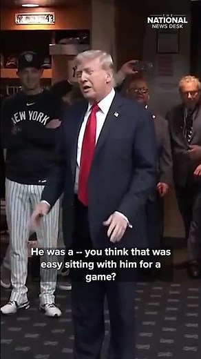 Trump visits Yankee Stadium in New York on 9/11 anniversary