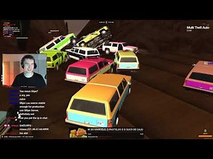 Traffic jam on a MTA:SA racing server | Community Livestream Clips