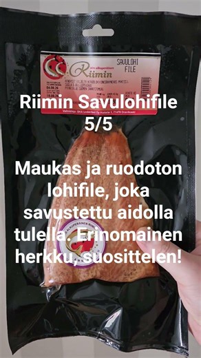 Arvostelu: Riimin Savulohifile #arvostelu #testi