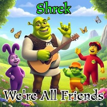 Shrek - We're All Friends (The Wiggles) (AI Cover)