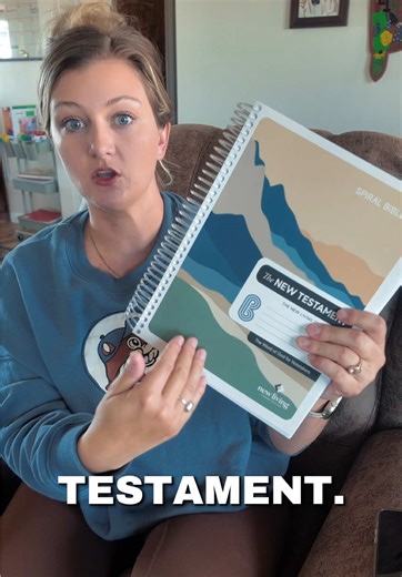 A note taking bible that everyone needs from @SpiralBible! 📖✝️🤍 #biblestudy #bible #christianwoman #christiantiktok #christiangirls