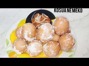 Ghana's Kosua Ne Meko/Ghana's Street Food/Hard boiled Eggs