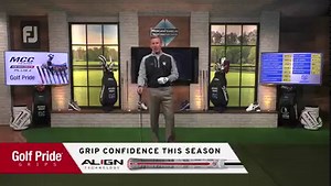 Separating your hands into a split grip is a great drill to help you get rid of over the top. Hold the club like a hockey stick, and make some small swings hitting a ball. When you practice in this fashion, it will force your trail shoulder to get lower to the ground as you move through impact. Then, slowly work your trail hand up the shaft closer to your normal grip, while maintaining the feel of getting your trail side down toward the ground through the strike. The Split Grip Drill will help y