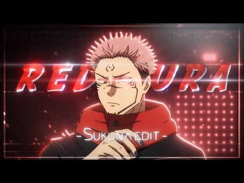 Sukuna Edit/ Amv | Red Aura Funk - Blurr app 📲🔥