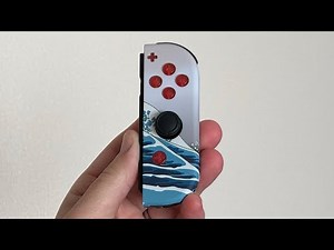Right Switch Joy Con shell swap with eXtremeRate