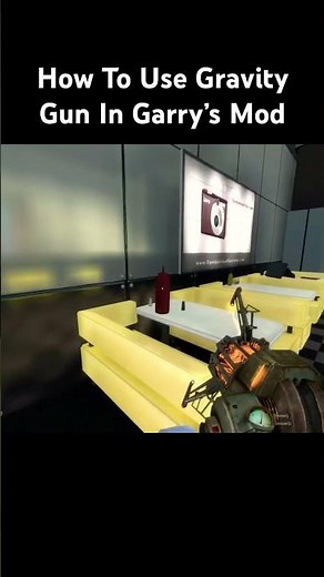 How To Use Gravity Gun In GMOD. #funny #gaming #comedy #garrysmod #gmod #funnymoments