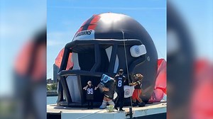 Watch the Cleveland Browns’ helmet reveal that made a splash