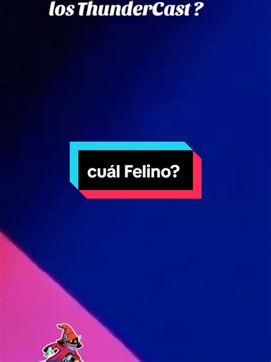 ¿Qué felinos son los ThunderCats?