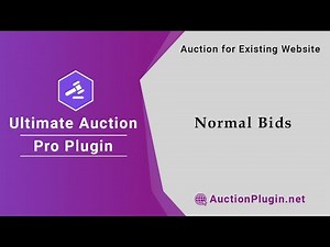 WooCommerce Auctions - Ultimate Auction Pro - Video 5: Simple Auction Product