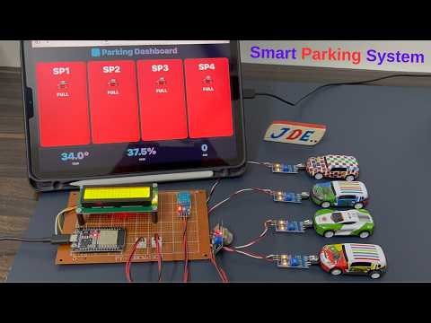 Smart Parking System Using ESP32 | Environmental Conditions Monitors