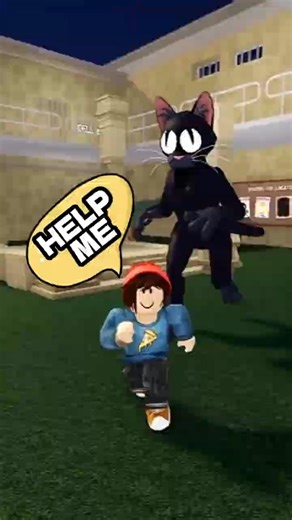 Roblox - 99 NIGHTS IN FOREST CAT PRISON RUN | JUMPSCARE #roblox #shorts