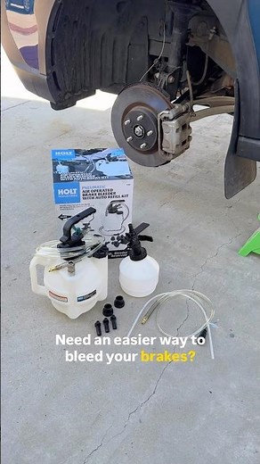 Holt Industries Pneumatic Air Operated Brake Bleeder with Auto-Refill Kit | Harbor Freight