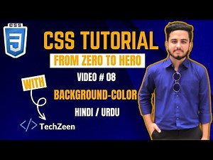 CSS Tutorial: Background-color In CSS | How to apply background-color in CSS