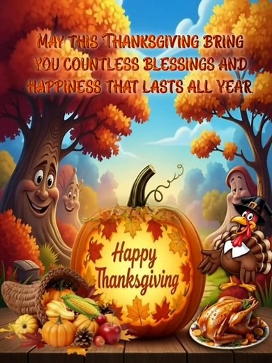 143K views · 2.3K reactions | Happy Thanksgiving may your day be filled with joy and peace. | Think Positive Power | Facebook