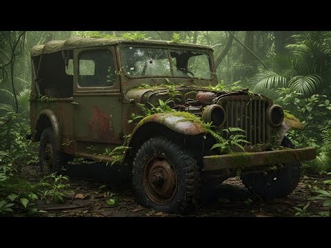 Found in a Jungle After 70 Years — We Restore a 1942 Ford GPW WWII Truck ASMR Restoration