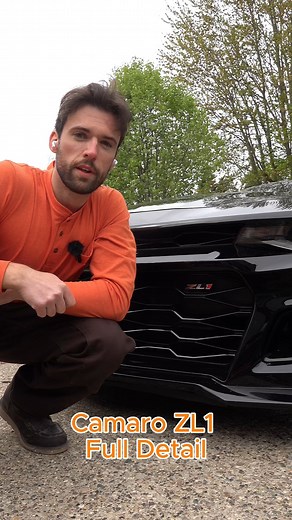 Turned this Camaro ZL1 into a mirror 😮‍💨 ✍️ The owner asked me to... ✅Buff out a scratch from a drunk guy ✅Revive the alcantara steering wheel ✅Save the rims from all that brake dust Safe to say we delivered!! ✌ #paintcorrection #detailing #mobiledetailing #supportsmallbusiness #asmr #satisfying #detailer #detailingworld #detailingaddicts #Chevrolet #camaro #zl1 | Cozik's Mobile Detailing