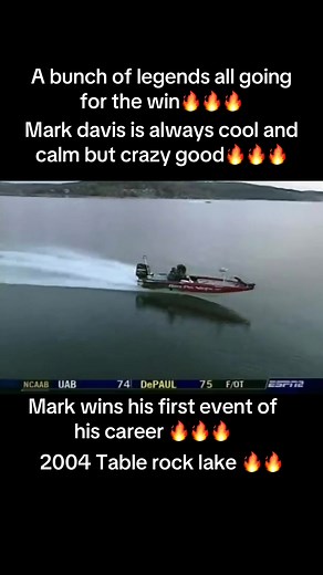 Mark Davis Wins First Bass Fishing Event