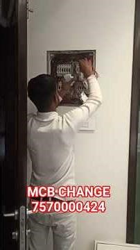 Customer ke ghar MCB change kaise kare | MCB Replacement Step by Step | Electrical Work #mcb
