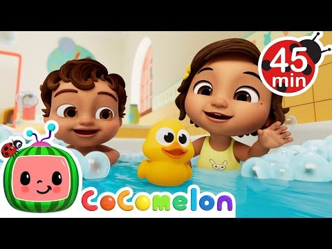 🐥Bath Time Boogie!🛁🧼🎶 + More! | CoComelon | Moonbug Kids - Play Outside with Friends