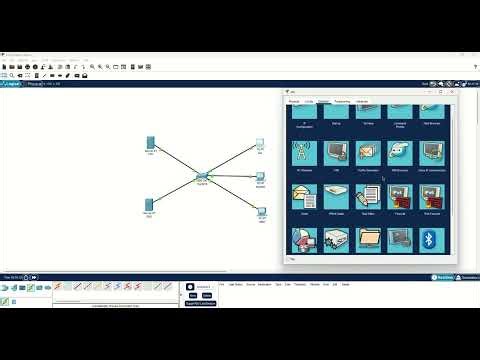 cisco packet tracer FTP Server setup, file upload and download