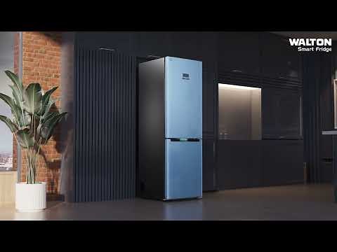 Walton Bottom Mount Refrigerator | Non Frost Refrigerator | 343L | Walton Smart Fridge