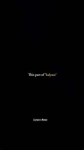 KALYANI ❤️ Full Lyrics || Trending Malayalam Song #song