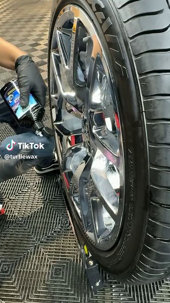 Restore that mirror-like shine and make your chrome like-new with #TheArtofCarCare All Metal Polish.​ @Mister Cartoon #cleantok #AOCC #TheArtofCarCare #mistercartoon #protection