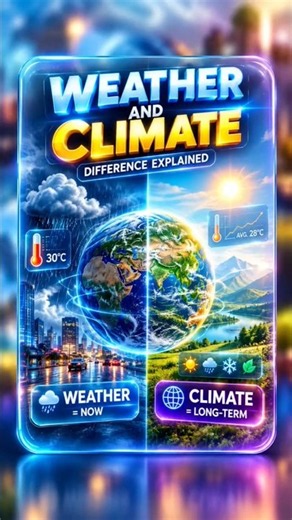 Weather vs. Climate: What's the ACTUAL Difference? 🌦️🌍