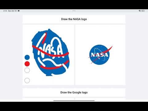 Drawing Logos from memory.