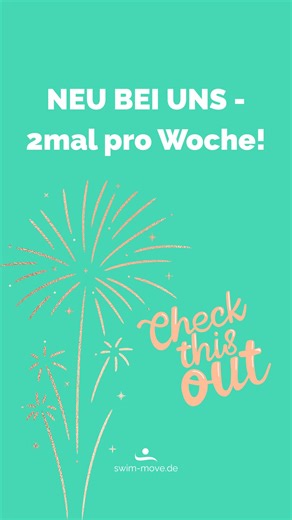 Swim & Move | Die Schwimm- und Bewegungsakademie on Instagram: "✨ Neu bei uns! ✨ Maike erzählt dir heute mehr über unsere +Kurse, die ab sofort bei uns stattfinden! 🏊‍♀️💪 Hier kann dein Kind spielerisch neue Fähigkeiten lernen, bereits Gelerntes festigen und durch regelmäßiges Wiederholen nicht nur sicherer, sondern auch schneller lernen. 🙌 📍 Gleiches bad, gleiche Uhrzeit 👉 jetzt neu in Kemnat 📝 Anmeldung unter swim-move.de Du hast fragen? Schreib uns einfach eine DM oder eine E-mail an he
