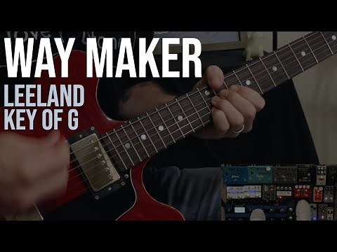 Way Maker | Leeland | Key of G | Lead Guitar
