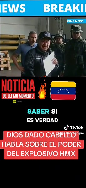 Noticias recientes sobre Venezuela y Diosdado Cabello