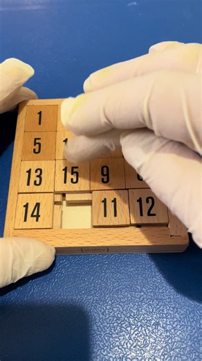 from 1 to 15 Sliding Block Puzzle 🧩 #puzzle #slidepuzzle #challenge