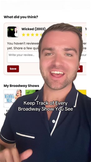 BroadwayWorld Launches My Shows: A New Way to Track and Share Your Theatre Experiences - BWW Forum