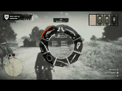 How to equip and use gun spinning tricks in Red Dead Redemption 2 Online for the Xbox One