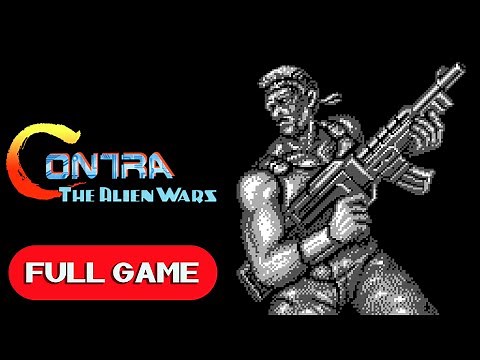 Contra: The Alien Wars GAME BOY FULL GAME Longplay Gameplay Walkthrough Playthrough VGL