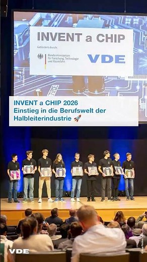 🚀 INVENT a CHIP 2026 – Einstieg in die Berufswelt der Halbleiterindustrie 🌟