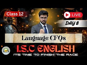 Grammar | ISC | Class 12 | Boards 2026