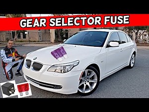 BMW E60 E61 GEAR SELECTOR FUSE 525i 528i 530i 535i 540i 550i 520i 523i 520d 525d 530d 535d