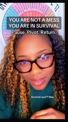 Survival narrows the field. It shortens breath. It reduces options. It prioritizes protection over preference. The Survival Love™ way doesn’t rush people into insight or action. It creates space. Pause interrupts the automatic loop. Pivot opens a different pathway. Return happens when safety allows it. This isn’t self-improvement. It’s nervous system truth. #SurvivalLove #traumainformed #nervoussystemhealing ##youarenotbroken#returntoself