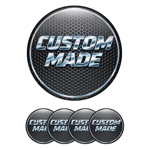 Set of 4 Custom Wheel Center Cap Decals – 3D Domed Epoxy Resin Stickers for Car Rims, Custom Made Wheel Hub Emblems - Etsy