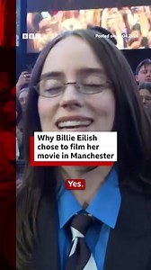 Manchester is everything Billie Eilish wanted ❤️ #BillieEilish #Manchester #HitMeHardAndSoft #BBCNews