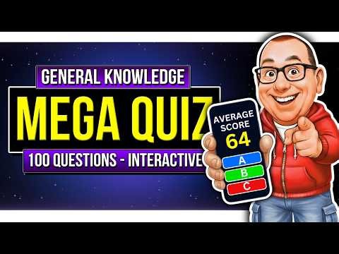 100 Epic General Knowledge Quiz Questions! | How Many Can You Answer?
