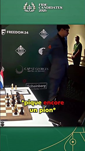 Le kleptomane des échecs frappe encore 💀😂♟️ #chess #giri #funny