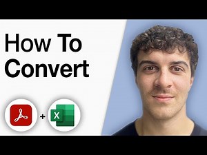 How to Convert PDF to Excel 2025 -Adobe Acrobat Tutorial [2025 Full Guide]