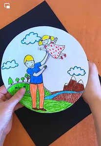 paper craft ideas for kids #HappyFathersDay #papercraftingaddict #papercrafting #papercrafter #papercrafts #papercraft #paperart #paperartist | ART & Creativty